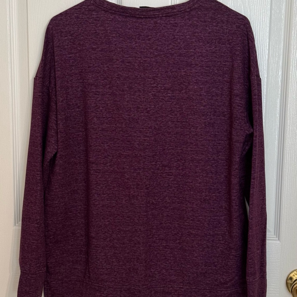 Purple Long Sleeve Top